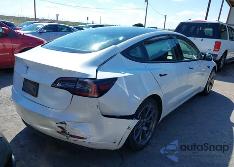2021 Tesla Model 3 Standard Range Plus Rear-Wheel Drive from USA, damaged, VIN 5YJ3E1EA1MF093382